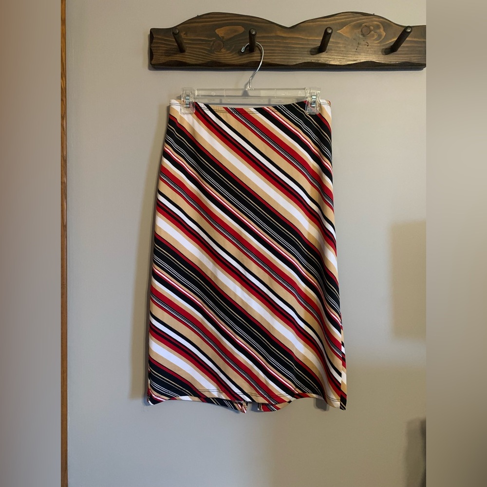 Women’s Per Seption Striped Skirt